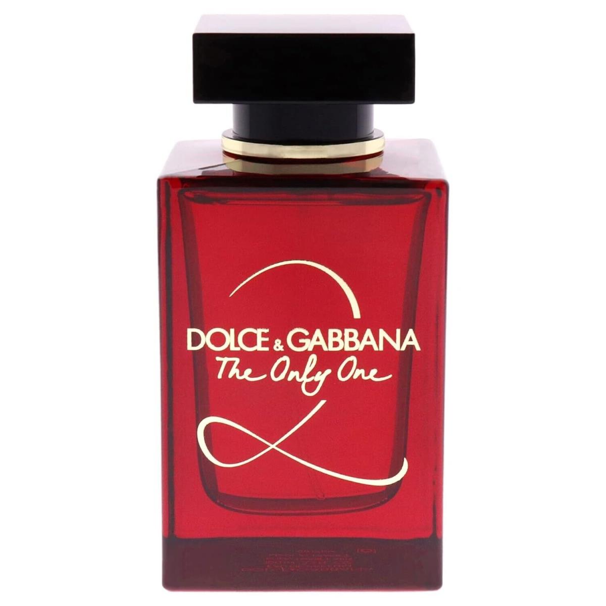 Dolce Gabbana The Only One 2 Eau de Parfum For Women 3.3 Fl. Oz. / 100ml