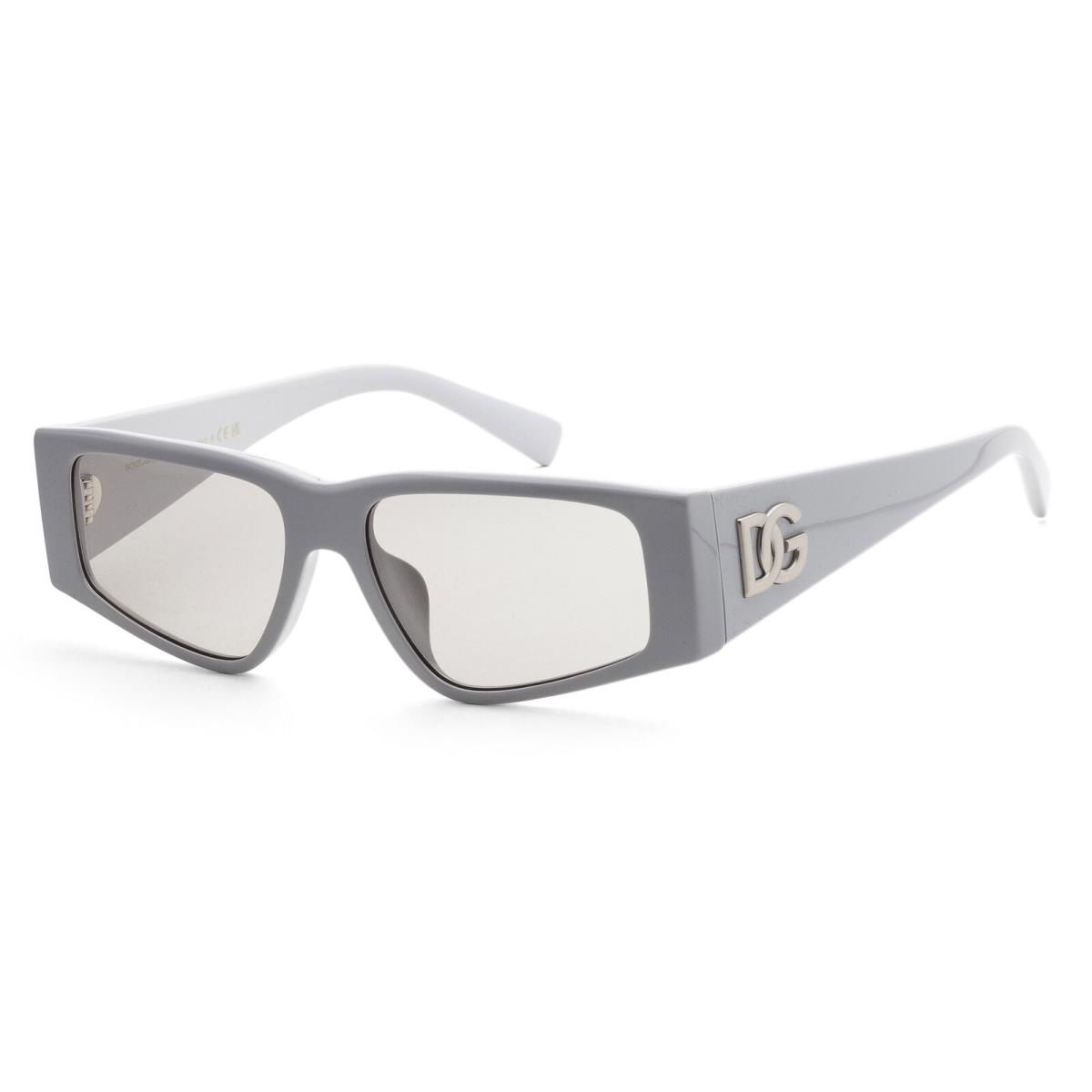 Dolce Gabbana Men`s 55mm Light Grey Sunglasses DG4453F-341887-55