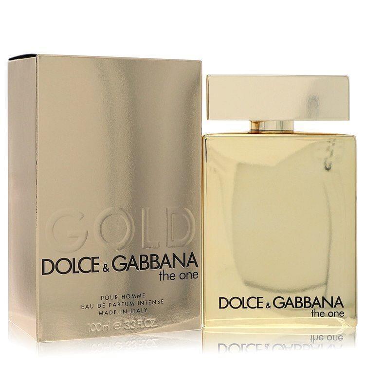 The One Gold by Dolce Gabbana Eau De Parfum Intense Spray 3.4 oz Men