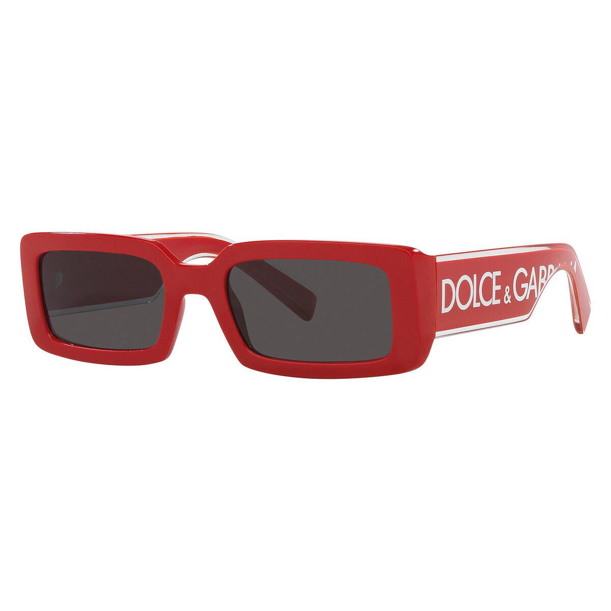 Dolce Gabbana Women`s 53mm Red Sunglasses DG6187-309687-53