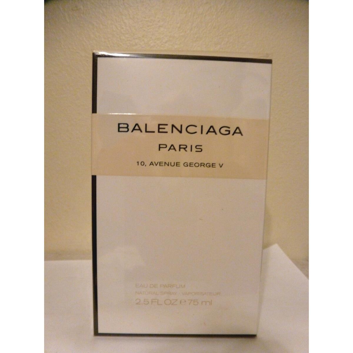 Balenciaga 10. Avenue George V BY Balenciaga 2.5 OZ 75ML Eau DE Parfum Spray