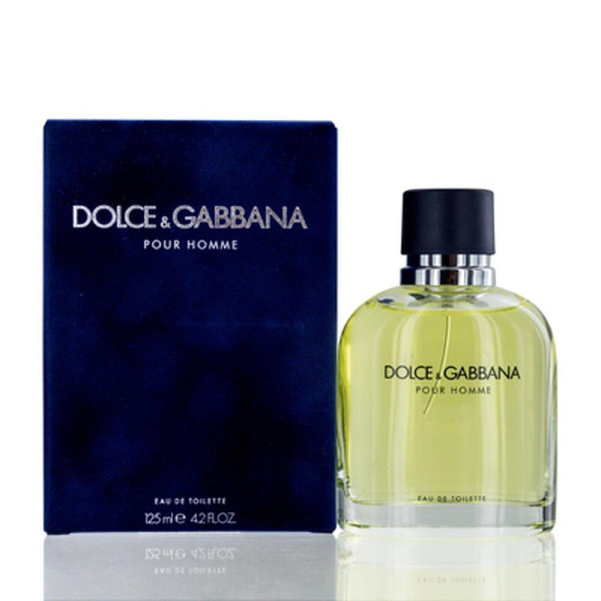 Dolce Gabbana Pour Homme Cologne 4.2 Oz 125 ml Edt Eau De Toilette Spray Boxed