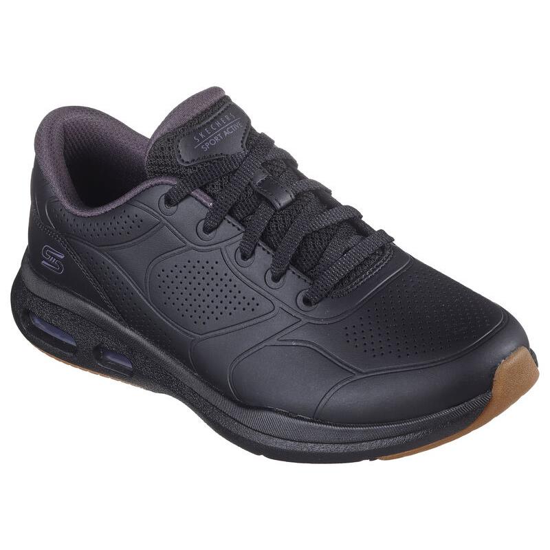 Womens Skechers Relaxed Fit: Skech-air Edge 2.0 - City Bound Black Leather