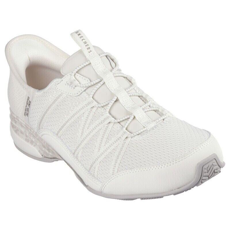 Womens Skechers Slip-ins: Exhilarate - Catwalk Natural Mesh Shoes