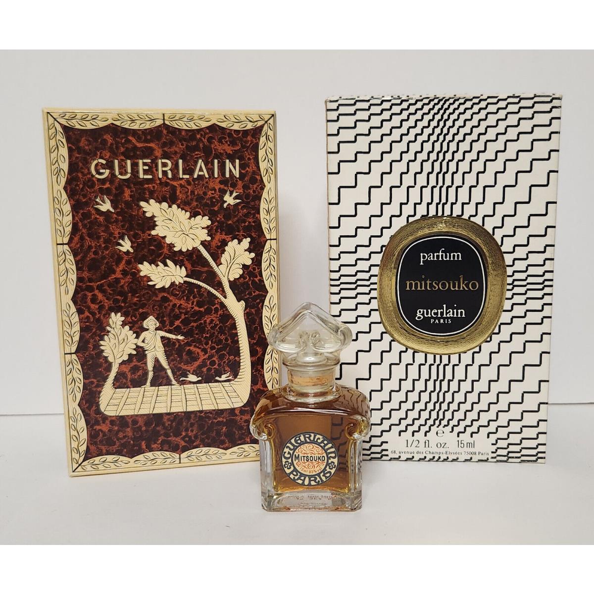 Vintage Guerlain Mitsouko Pure Parfum Extrait 15 ml Bottle