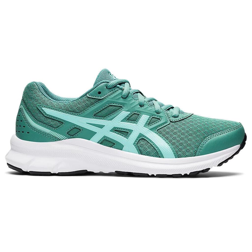 Asics Jolt 3 1012A908.302 Sneaker Women 6.5 Sage Clear Blue Running Shoes EEE771 - Green