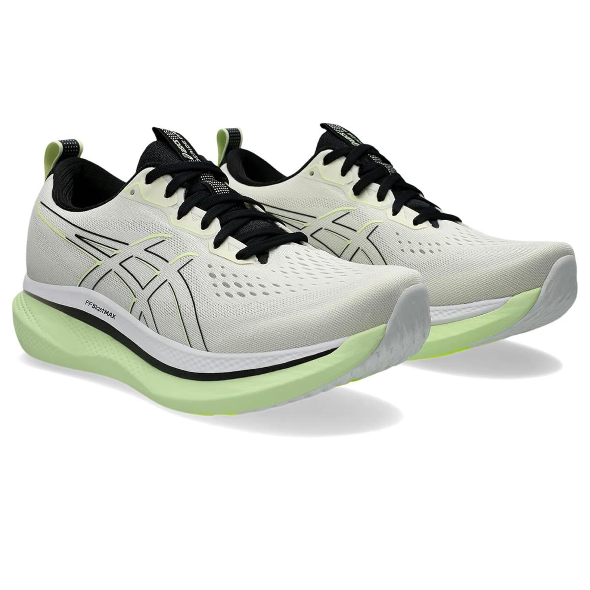 Man`s Sneakers Athletic Shoes Asics Glideride Max - Birch/Black