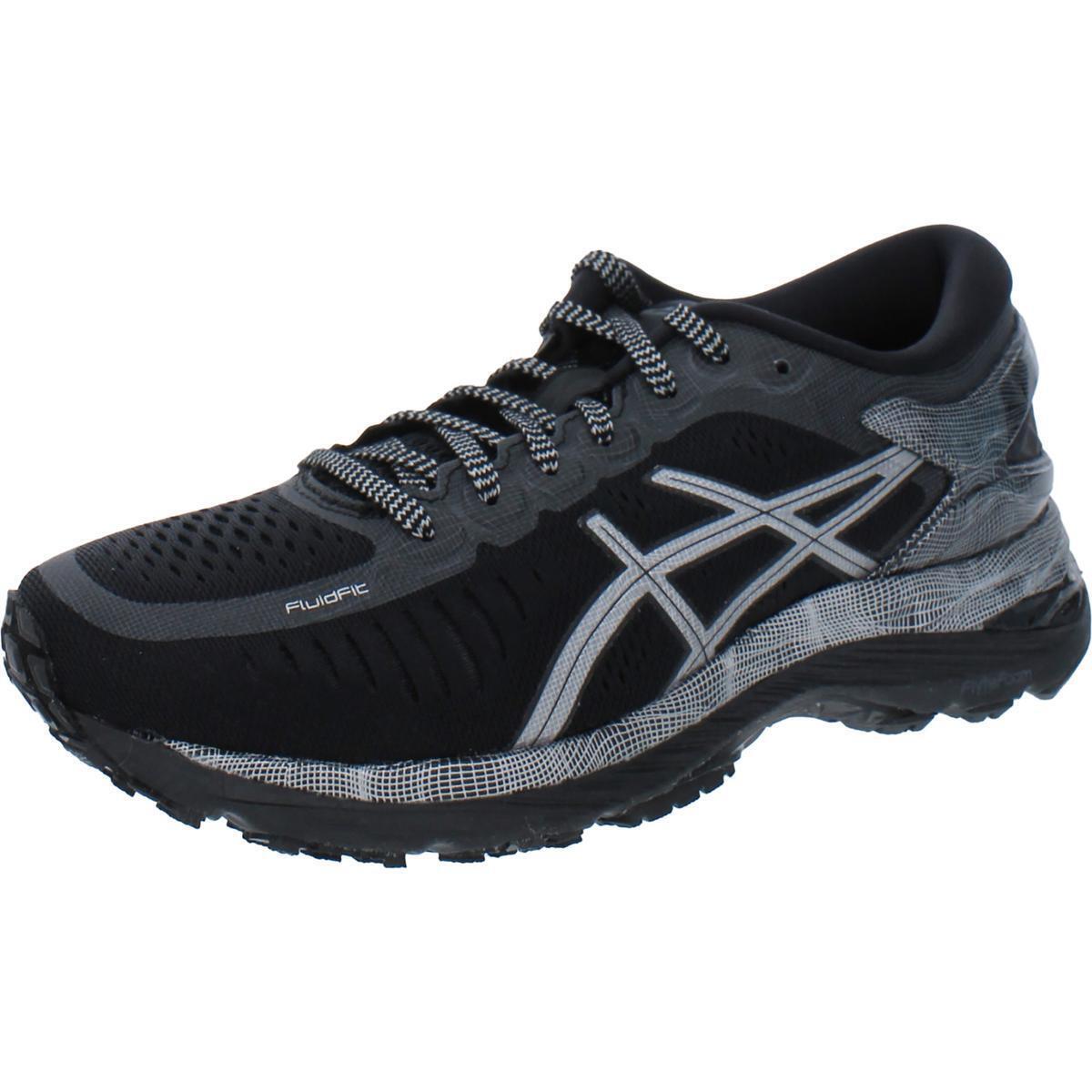 Asics Womens Metarun Performance Athletic and Training Shoes Sneakers Bhfo 1072 - Black/Silver