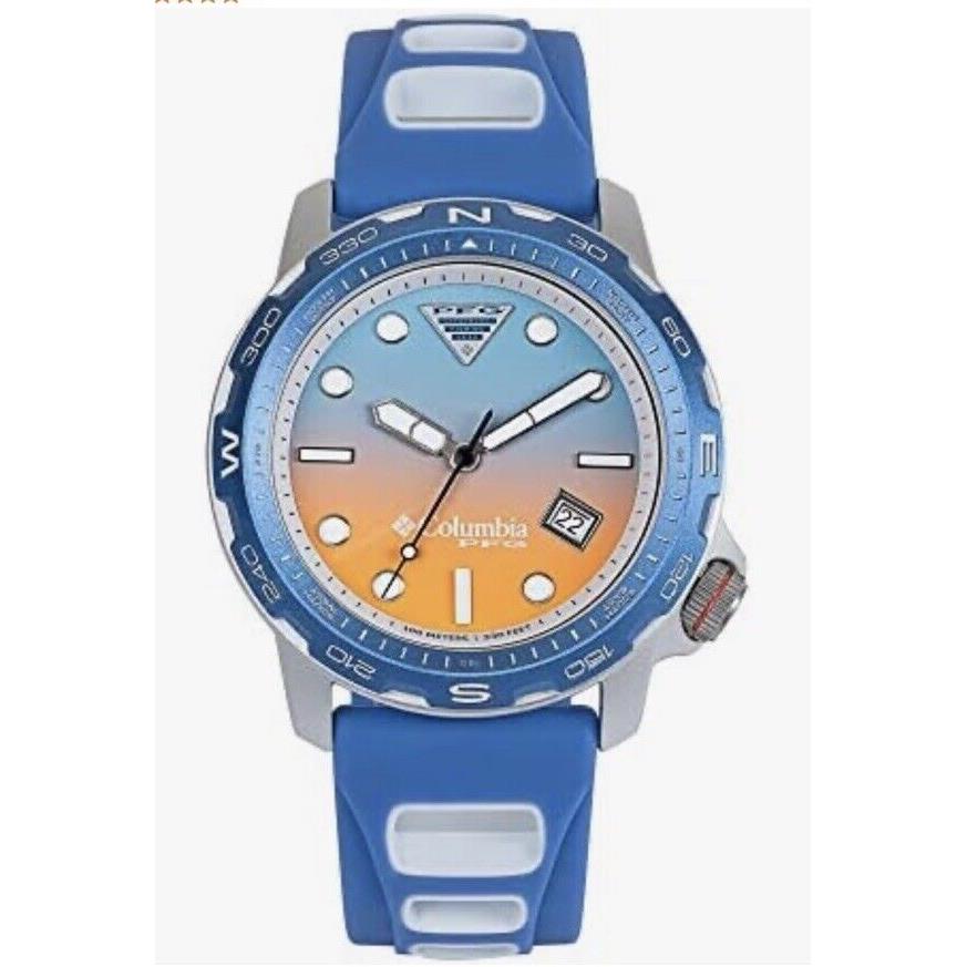 Columbia Timing Backcaster Pfg Summer Collection Vivid Blue PFG02-005 100 Meter