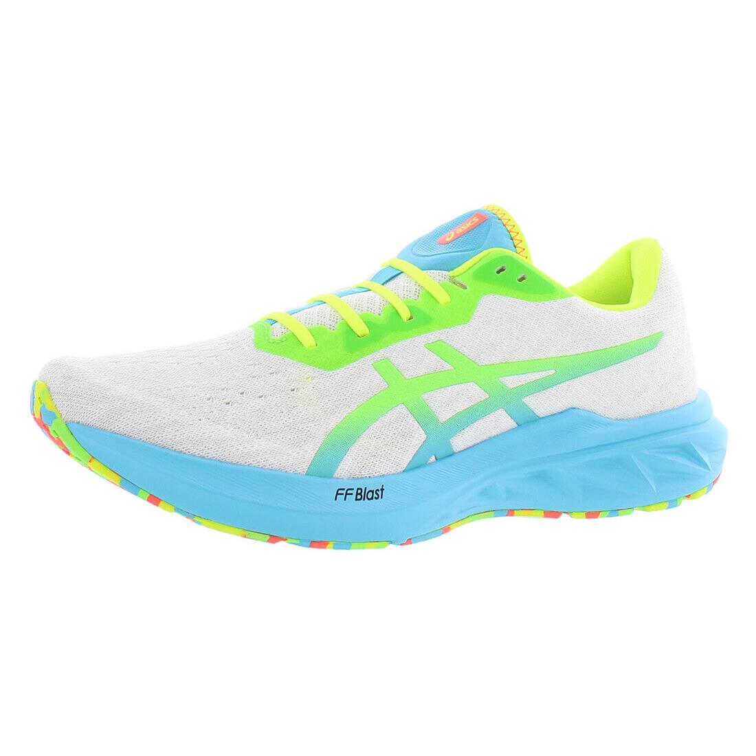 Asics Dynablast 2 Mens Shoes Size 10.5 Color: White/green/blue