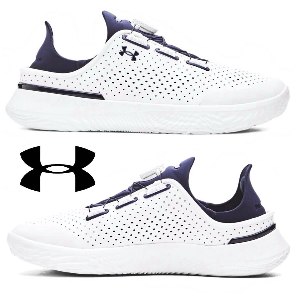 Under Armour Slipspeed Training Shoes Men`s Sneakers Running Casual Sport White