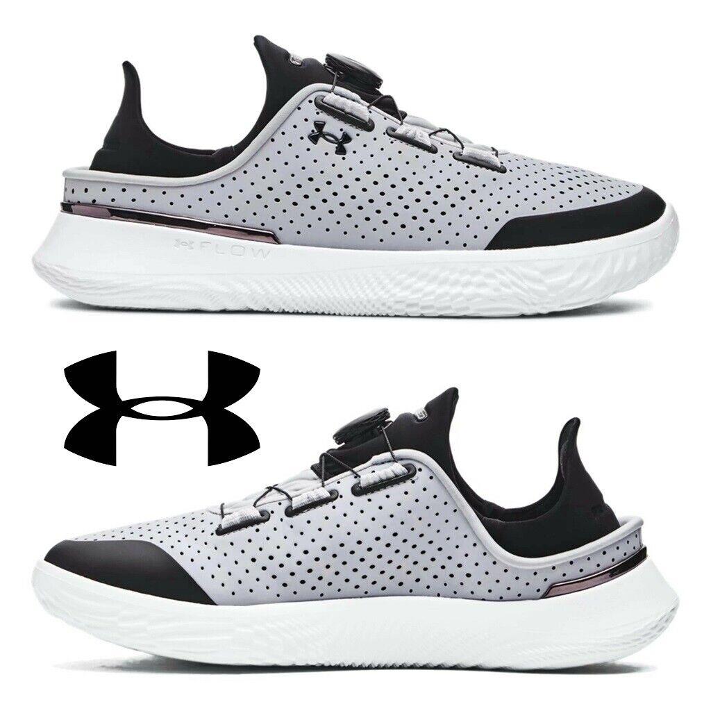 Under Armour Slipspeed Training Shoes Men`s Sneakers Running Casual Sport Gray