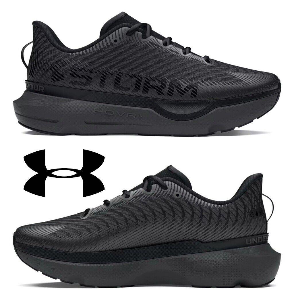 Under Armour Men`s Infinite Pro Storm Running Shoes Sneakers Casual Sport Black