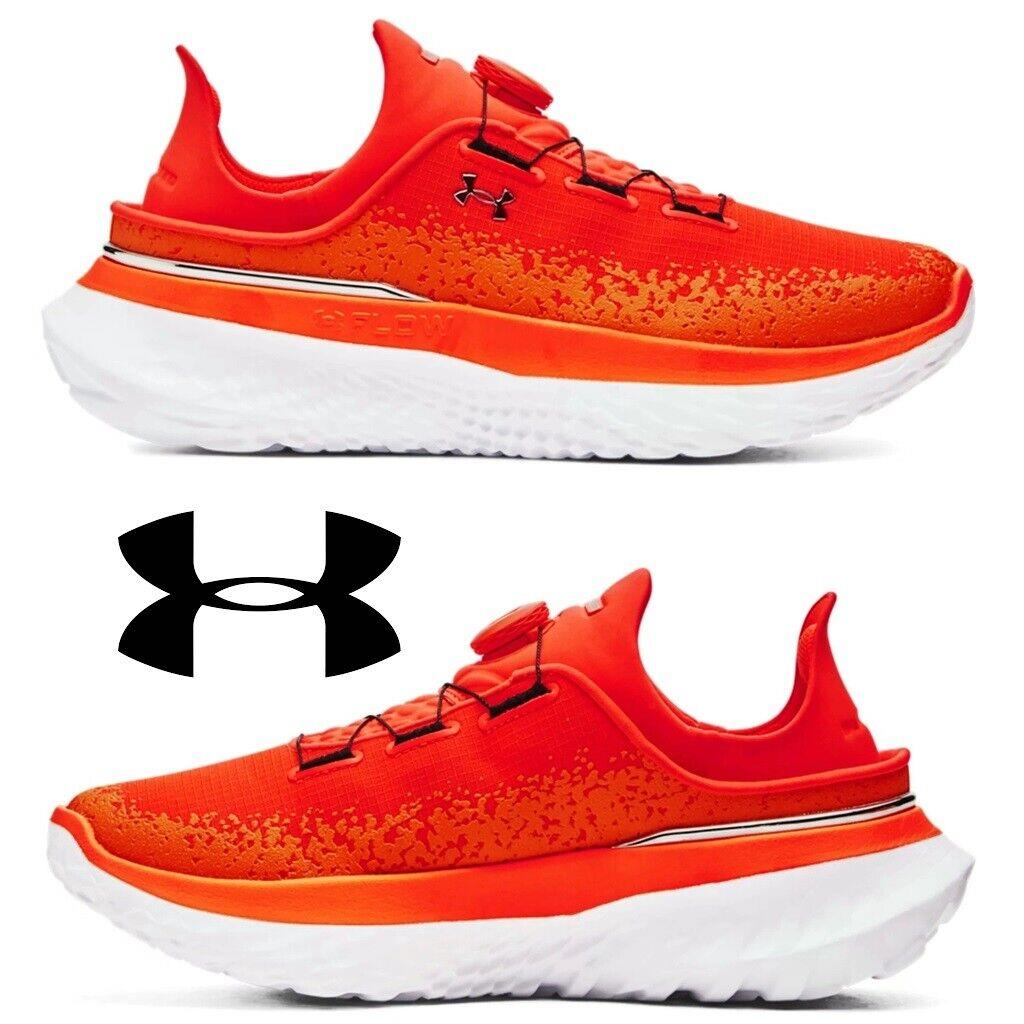 Under Armour Slipspeed Mega All-america Shoes Men`s Sneakers Running Casual Red