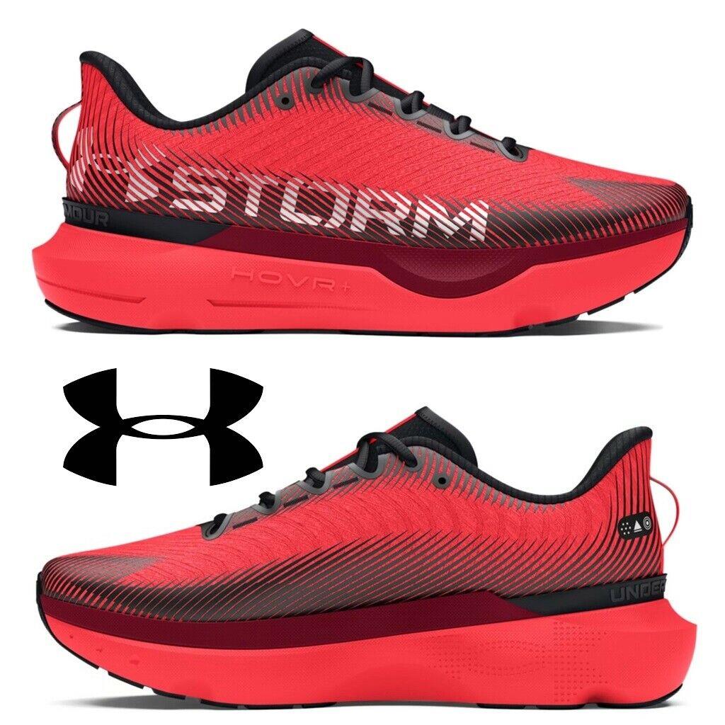 Under Armour Men`s Infinite Pro Storm Running Shoes Sneakers Casual Sport Red