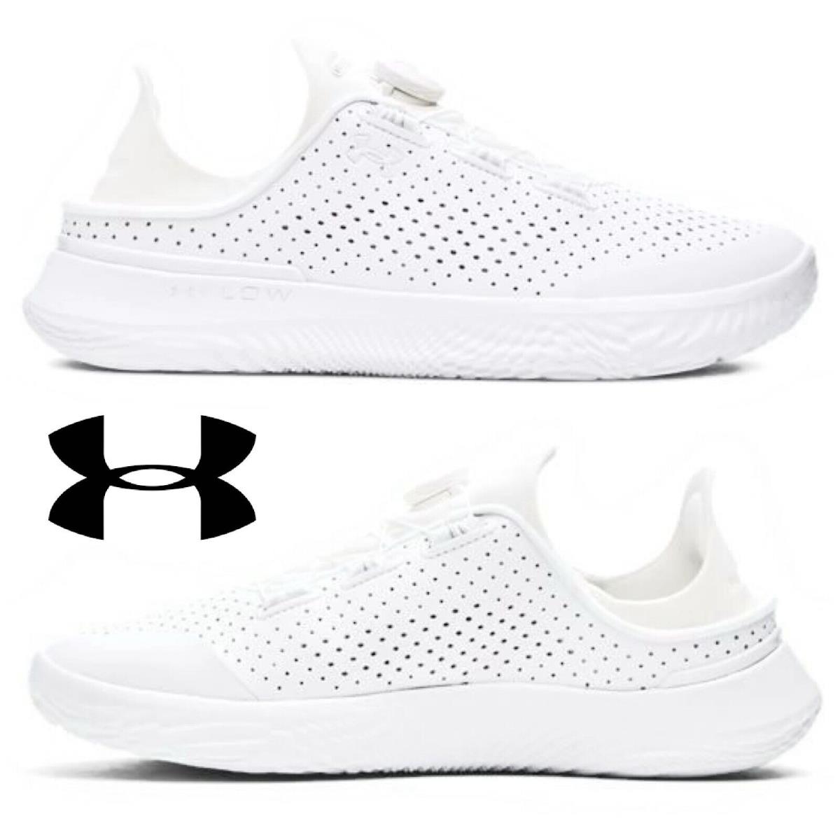 Under Armour Slipspeed Training Shoes Men`s Sneakers Running Casual Sport White