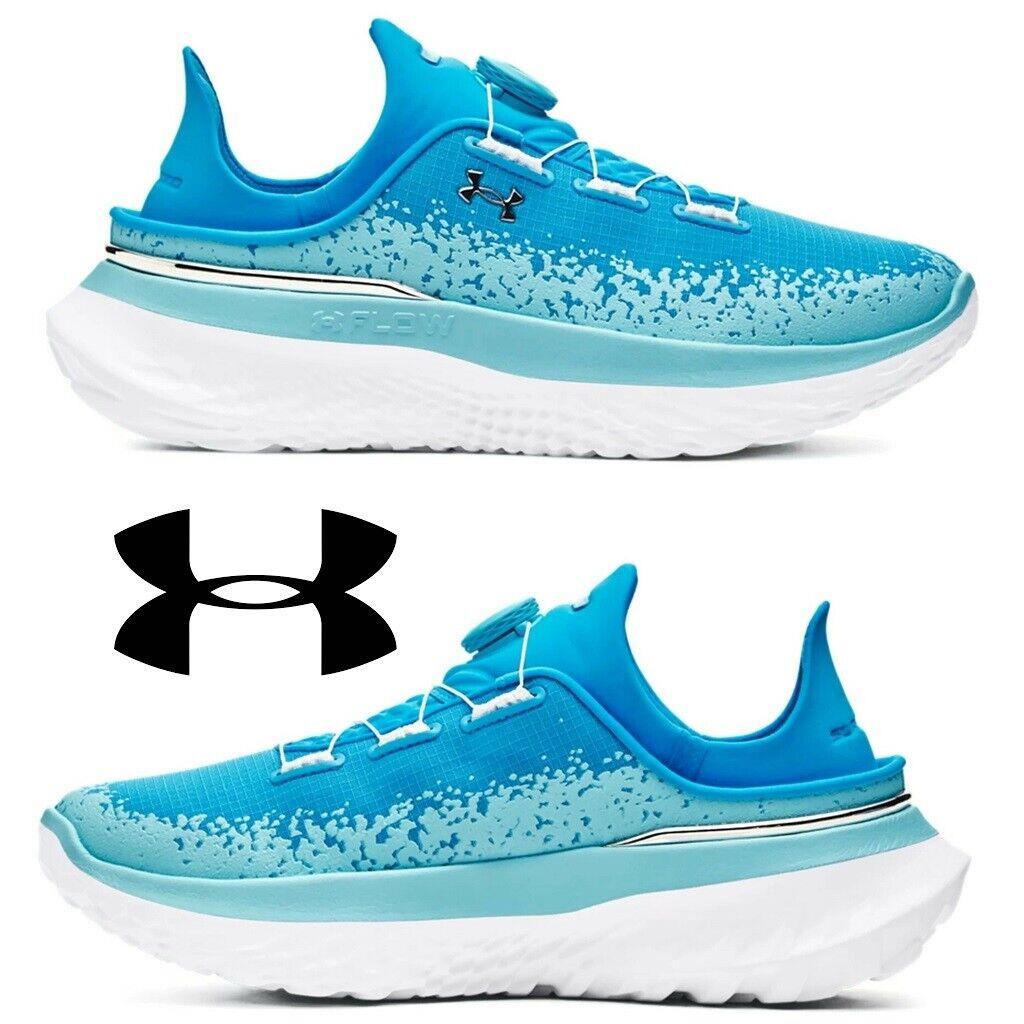 Under Armour Slipspeed Mega All-america Shoes Men`s Sneakers Running Casual Blue