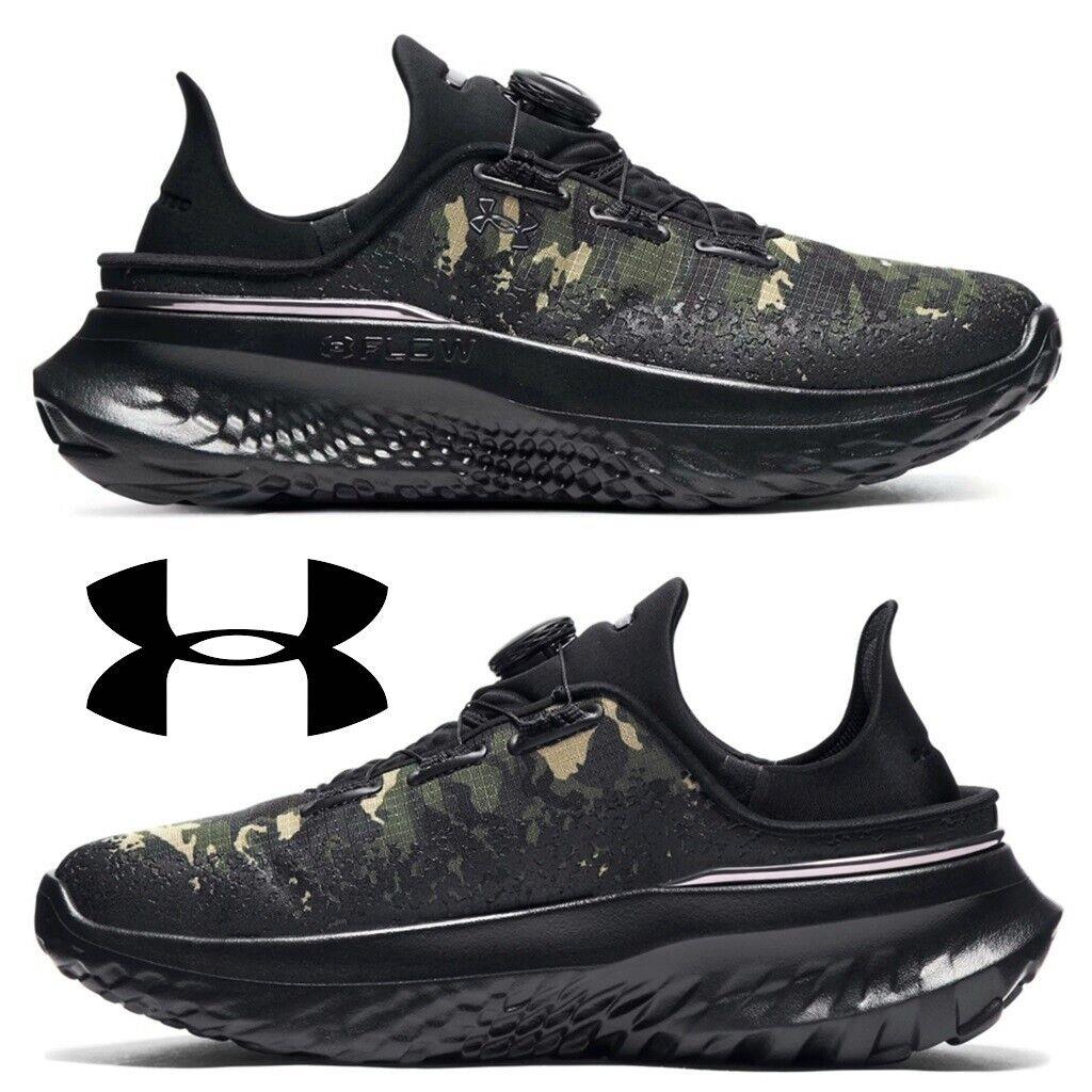 Under Armour Slipspeed Mega Camo Trainer Shoes Men`s Sneakers Sports Casual