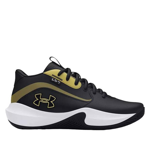 Under Armour Ua Gs Lockdown 7 Blk/blk Basketball Trainers Boys 3028513-001