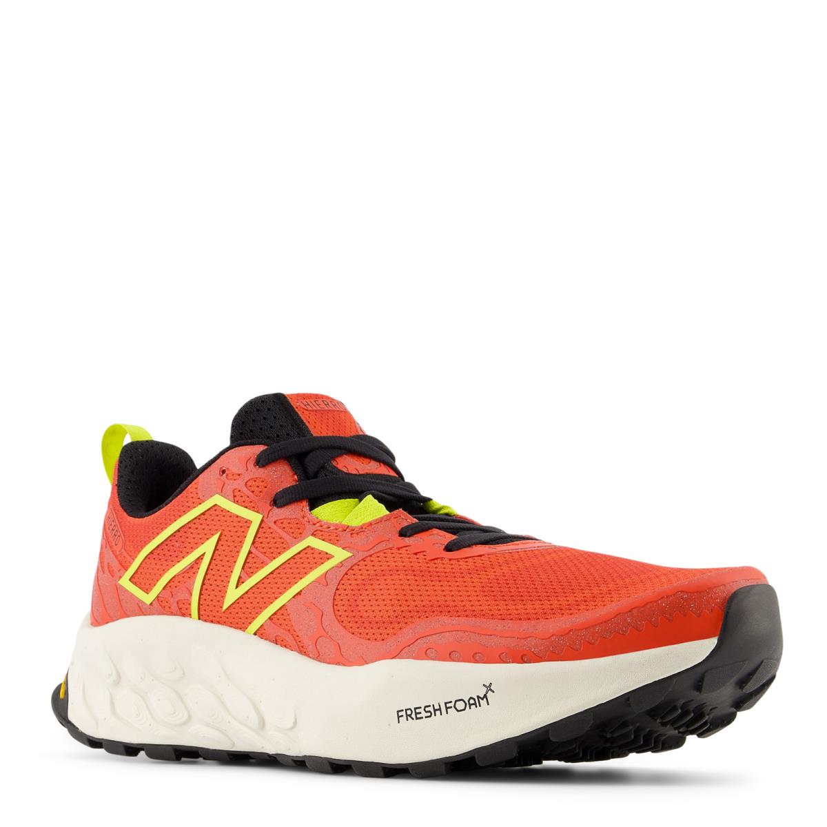 Men`s New Balance Fresh Foam X Hierro v8 Trail Running Shoe MTHIERR8 Neo Flame/