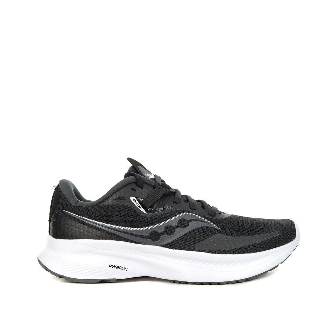 Saucony S10684-05 Women`s Guide 15 in Black/white - Medium - Black