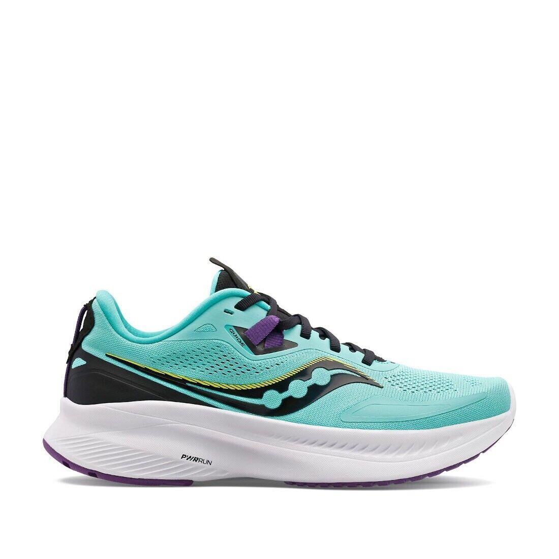 Saucony S10684-26 Women`s Guide 15 in Cool Mint/acid - Medium