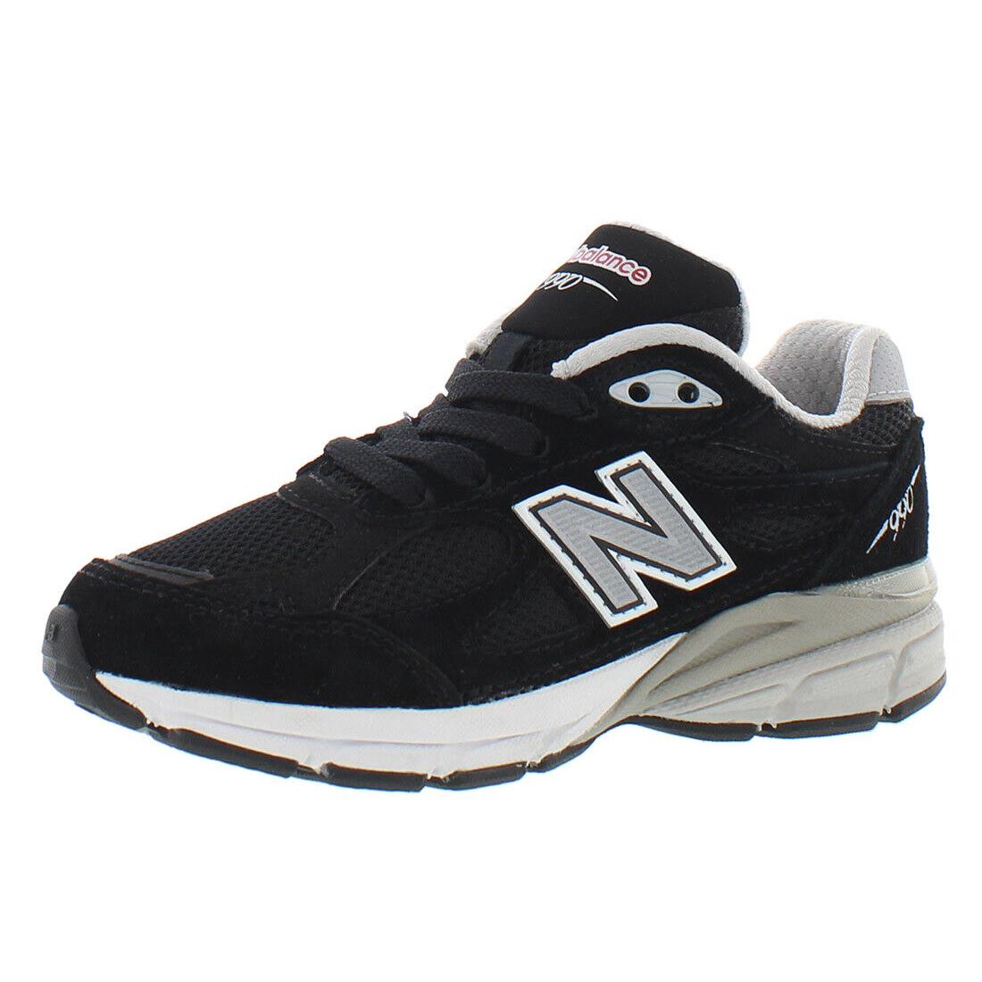 New Balance 990 V3 PS Boys Shoes Size 11 Color: Black/grey