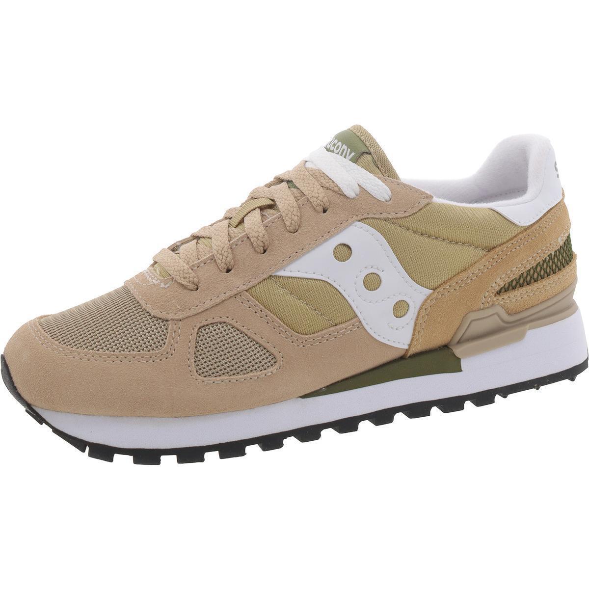 Saucony Shadow Original Mens Shadow Tan Suede Sneakers Shoes 7.5 Medium D Bhfo 5299 - Tan/Tan