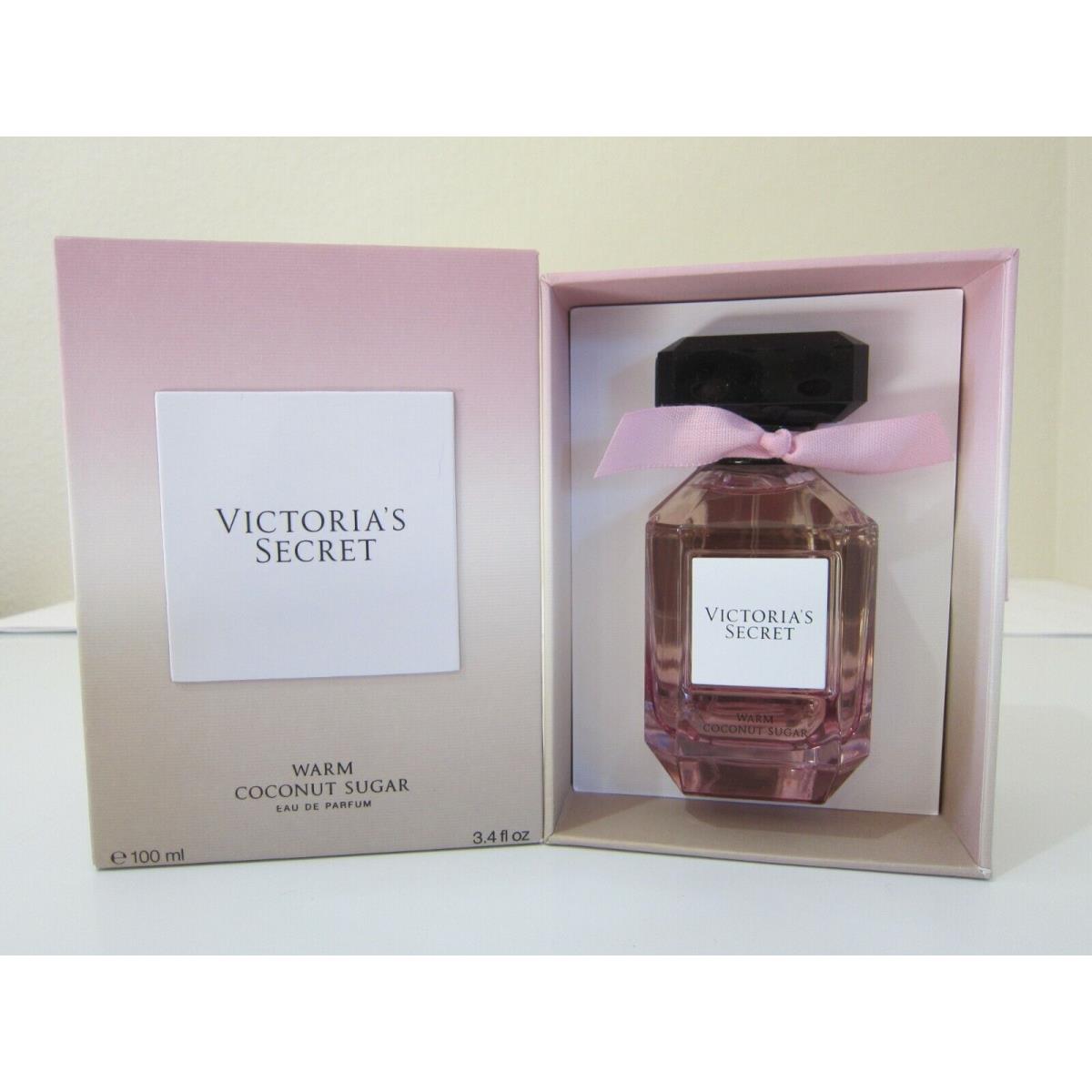 Big Victoria Secret Warm Coconut Sugar Edp Parfum Perfume 3.4 oz