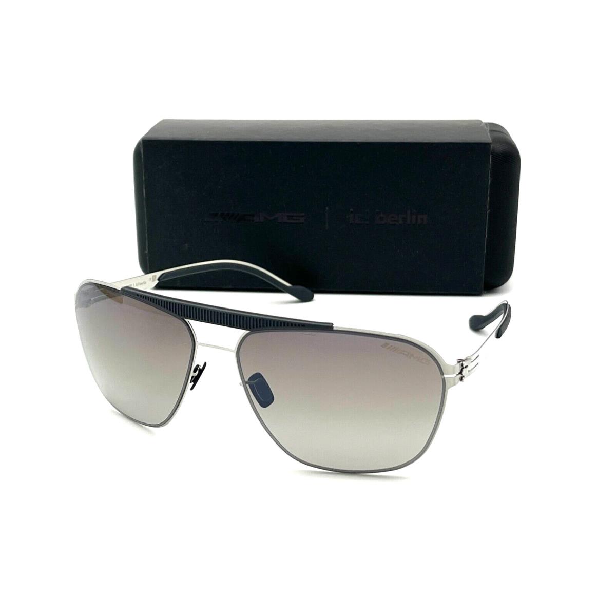 IC Berlin Mercedes Amg 01 Lamelle Gray Pearl / Storm Gray 64mm Sunglasses