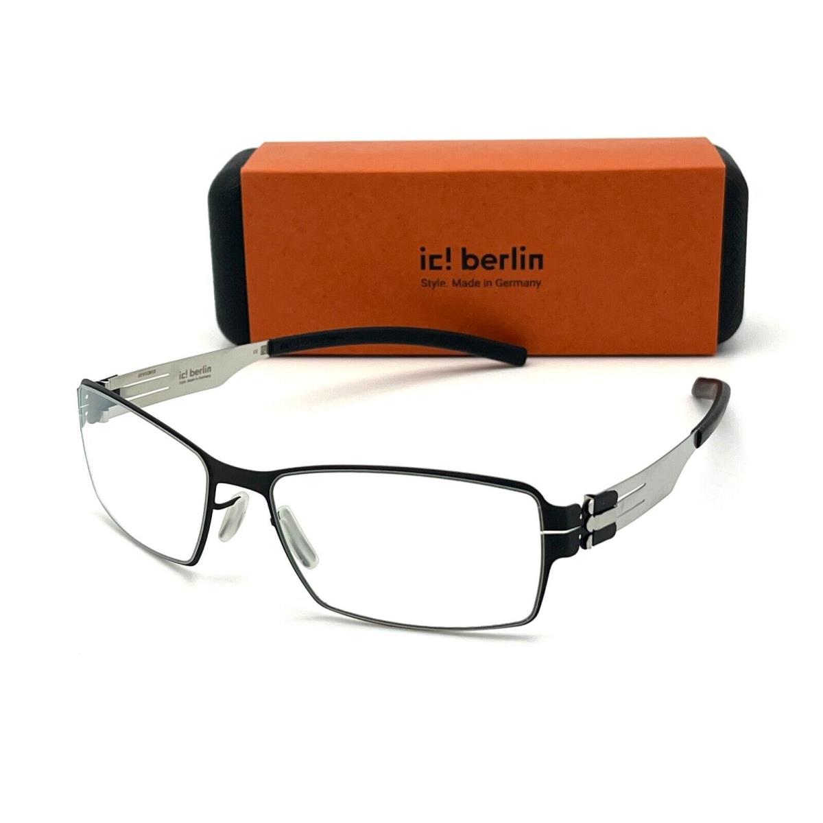 IC Berlin Gilbert Black Pearl / Clear 55mm Eyeglasses