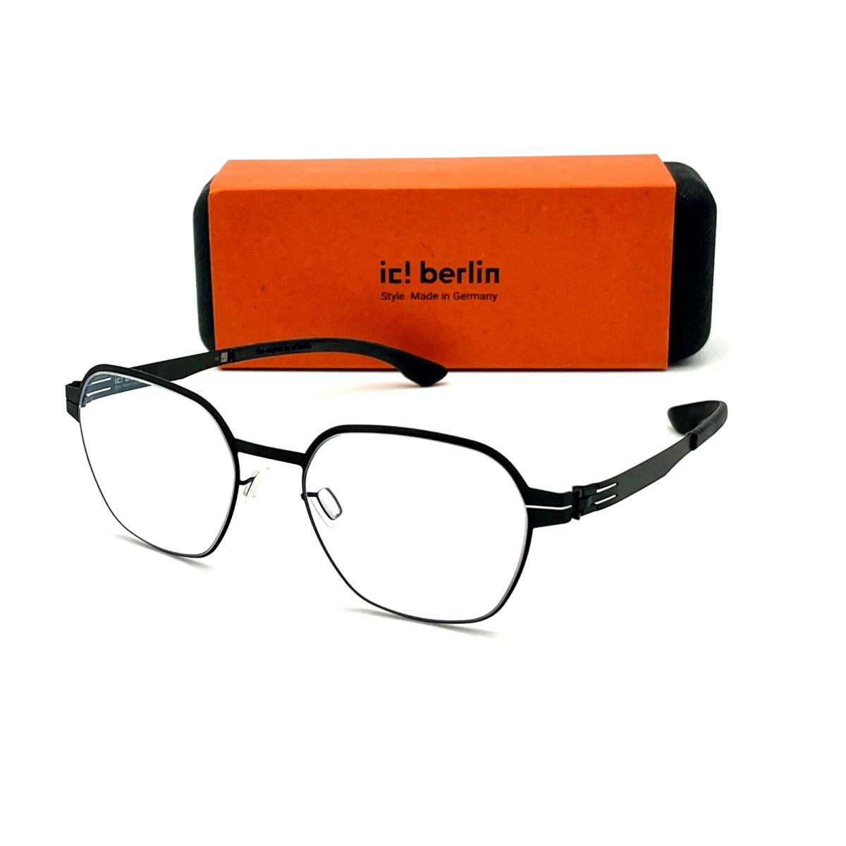 IC Berlin Theda Black / Clear 51mm Eyeglasses