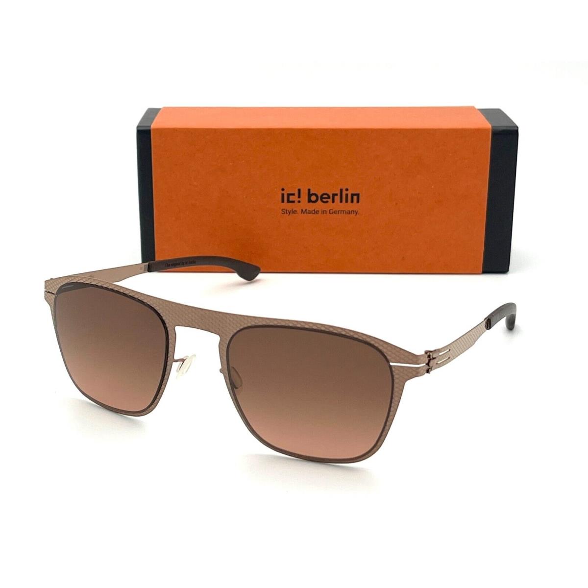 IC Berlin Herzberge Grid Shiny Copper / Nougat Red Rocks 54mm Sunglasses