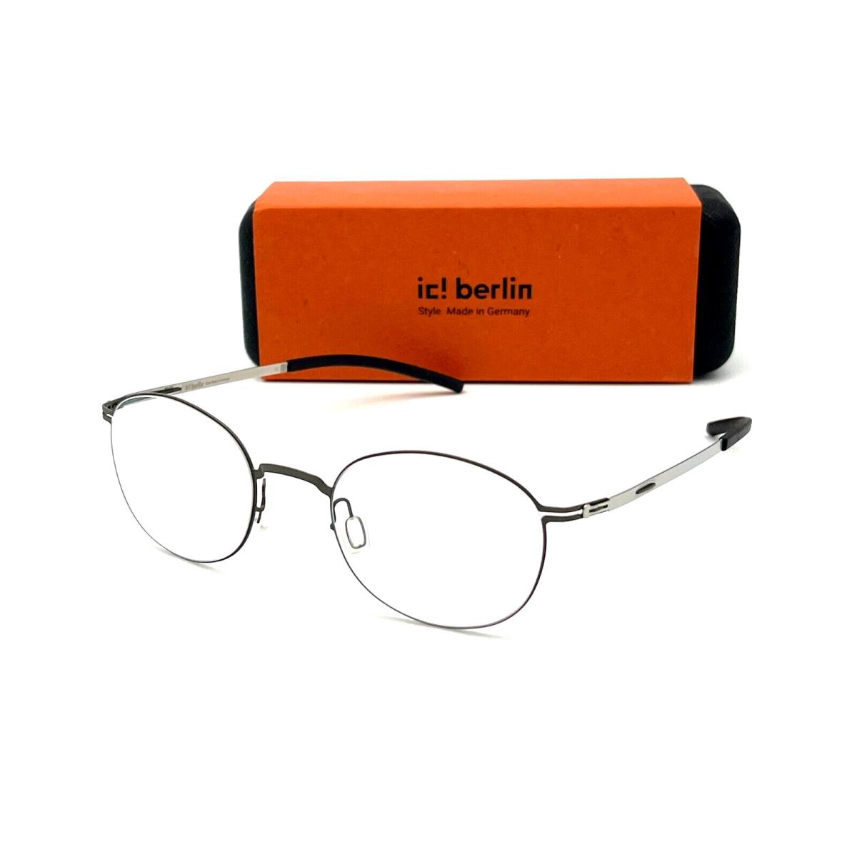 IC Berlin Emiyo Graphite Pearl Black / Clear 49mm Eyeglasses