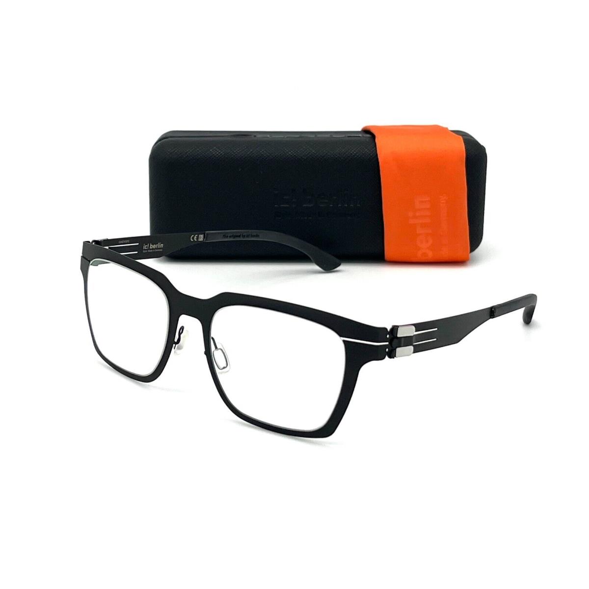 IC Berlin Mr. Yang Black / Clear Lens 52mm Eyeglasses