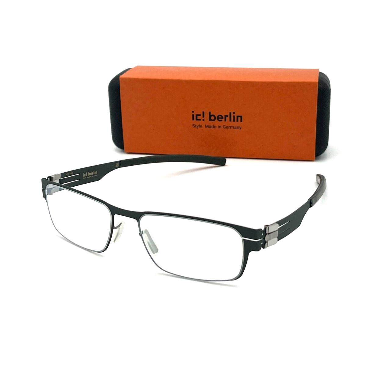 IC Berlin Rast Racing Green Dark Green / Clear Lens 51mm Eyeglasses