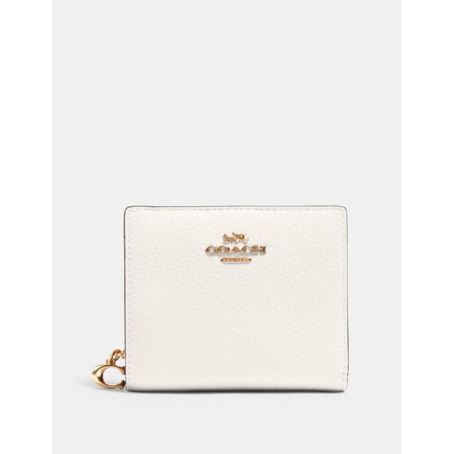 Coach Snap Wallet ID Window C2862 IM/CHALK