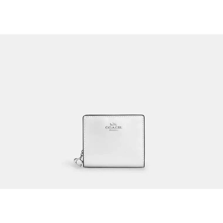 Coach Snap Wallet ID Window CW792 SILVER/LIGHT SILVER