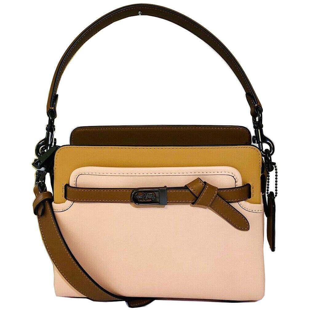 Coach Tate Carryall In Colorblock Blush Natural Mult