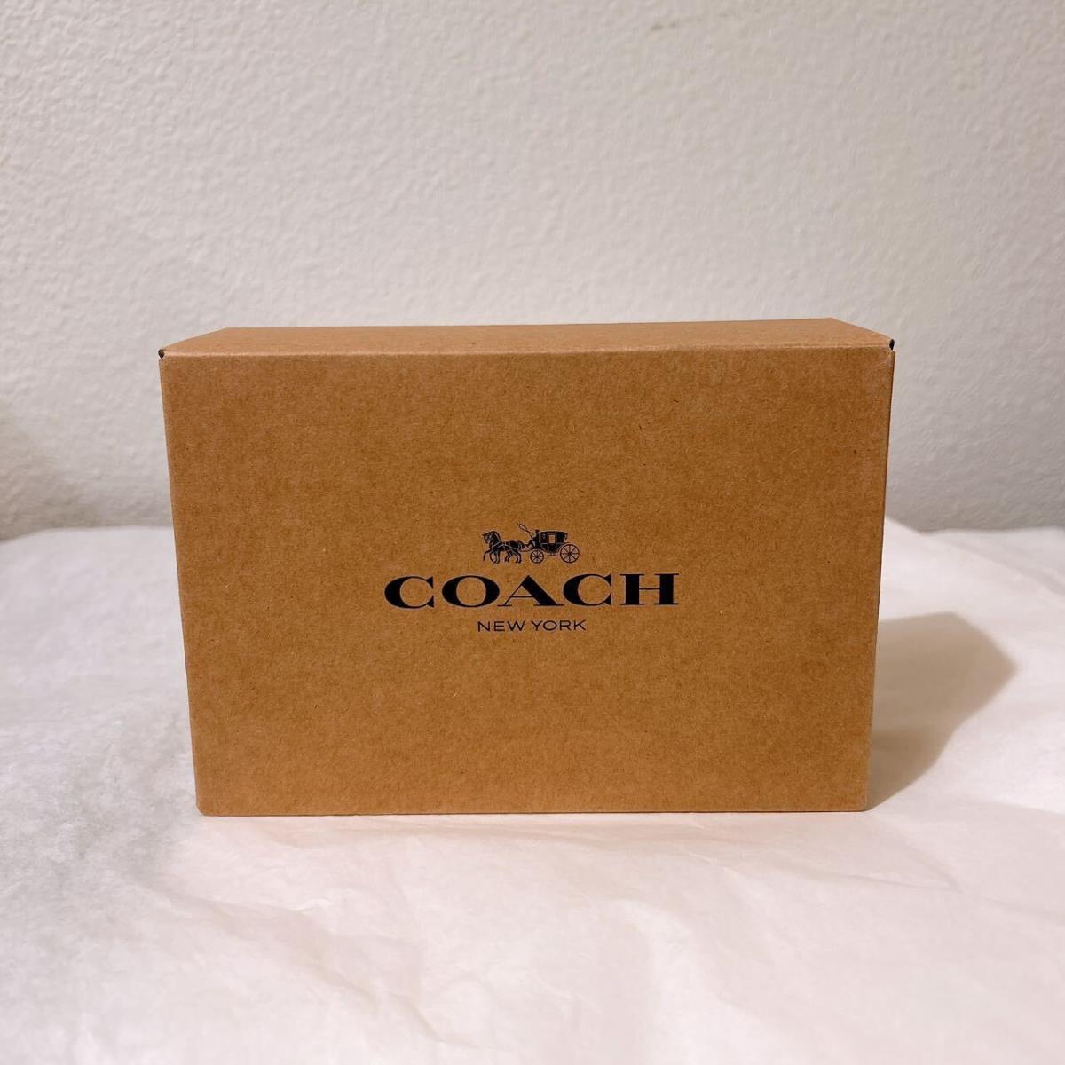 Coach 3 In 1 Wallet In Signature Canvas with Sailboat Print CU121 Purse + Gift box