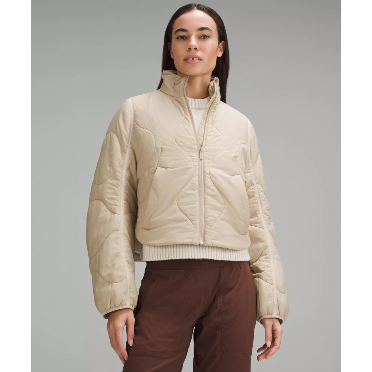 Lululemon Quilted Light Insulation Cropped Jacket Retail