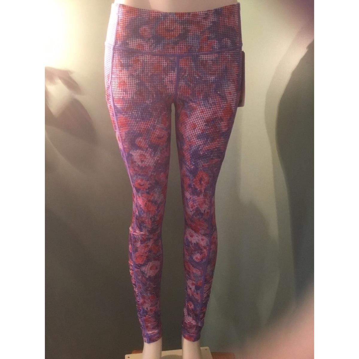 Lululemon Speed Tight IV Checkers Bloom Multi 6 8 10 12