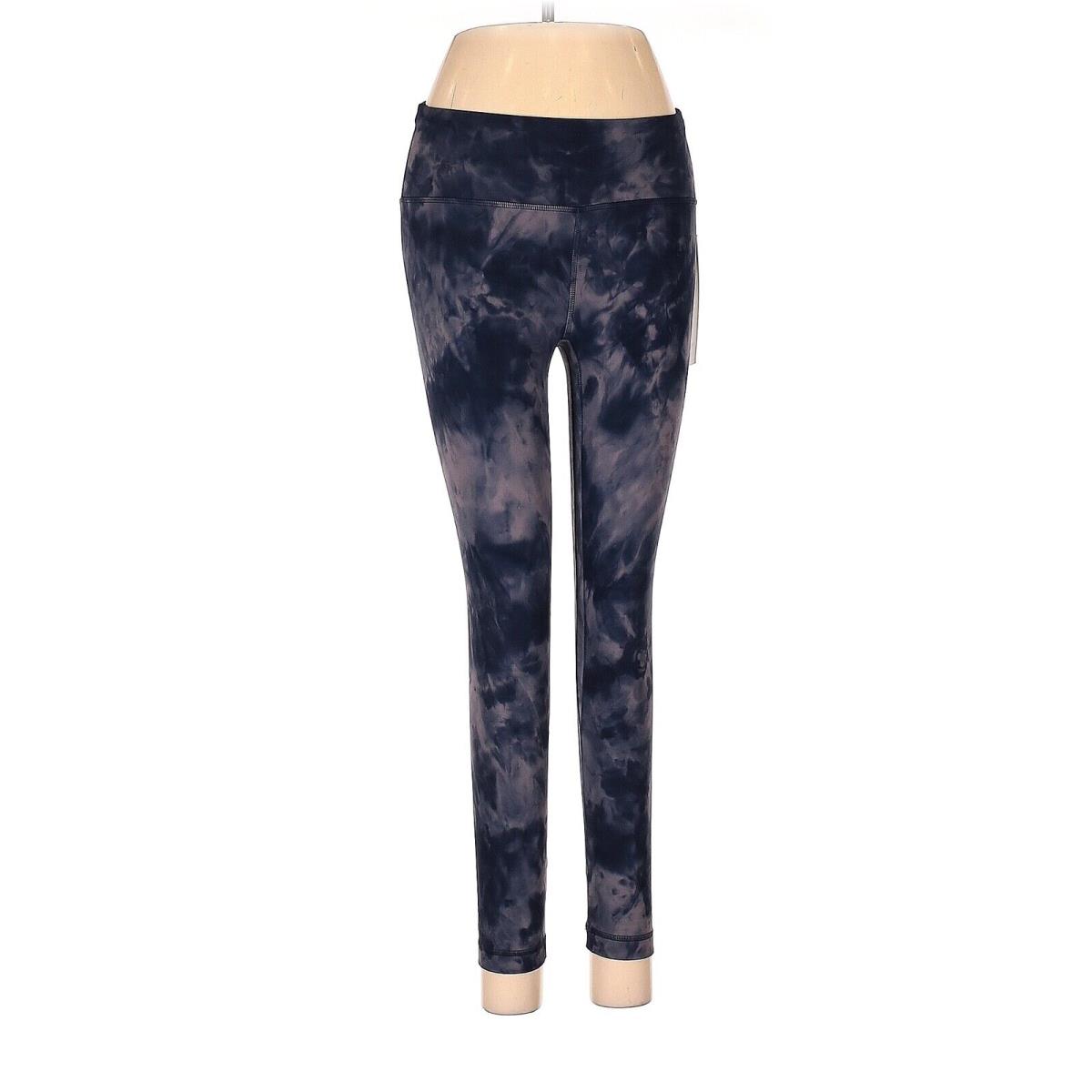 Lululemon Athletica Diamond Dye Rock True Navy Align HR Crop 23 Leggings - US 4