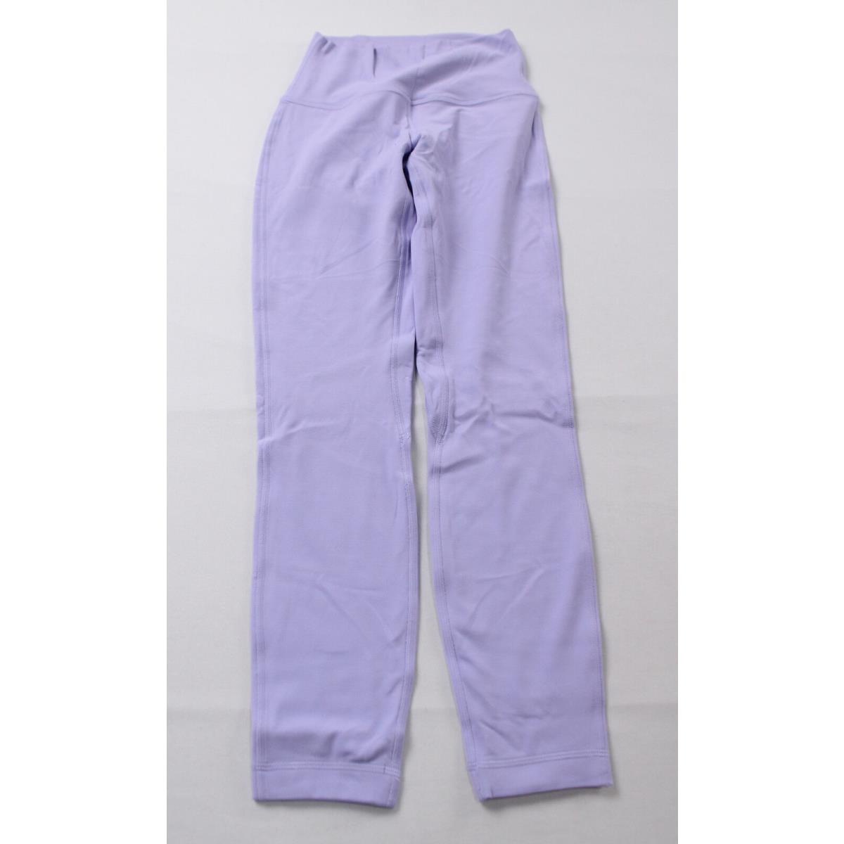 Lululemon Women`s Align High-rise Nulu Yoga Pant 25 CD4 Lilac Smoke Size 4