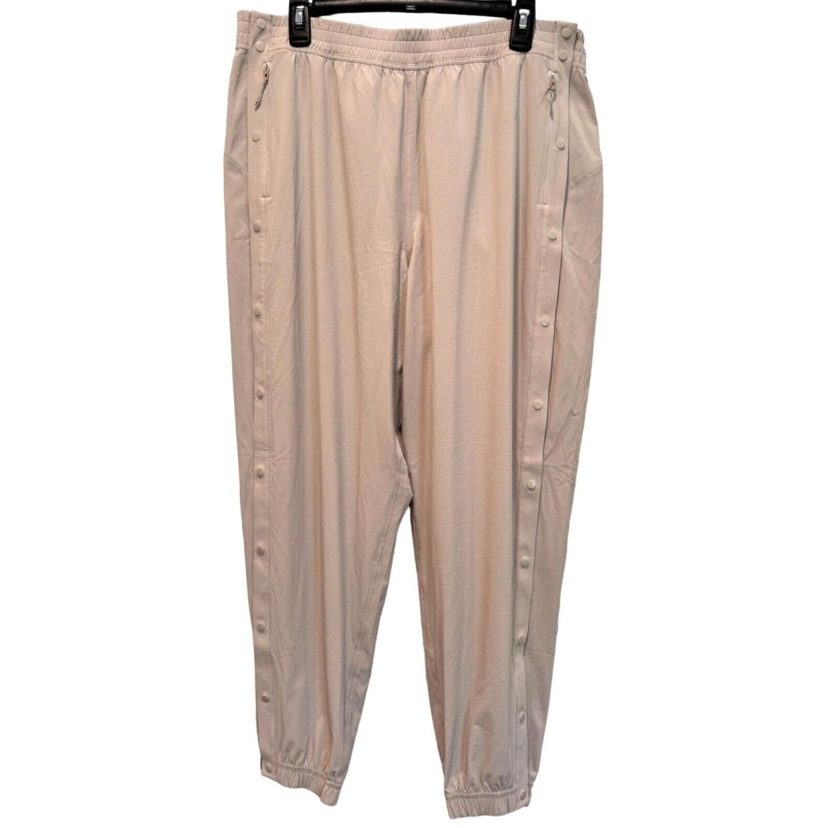 Lululemon Tearaway Mid-rise Track Pant LW5GAXS Motv Tan Retails Size 14