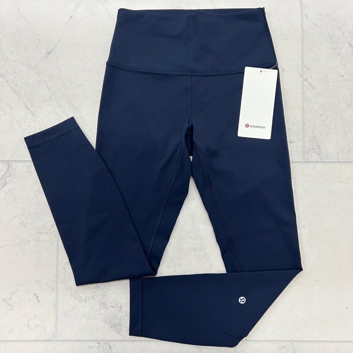 Lululemon Wunder Train High Rise Tight 25 In True Navy Size: 6