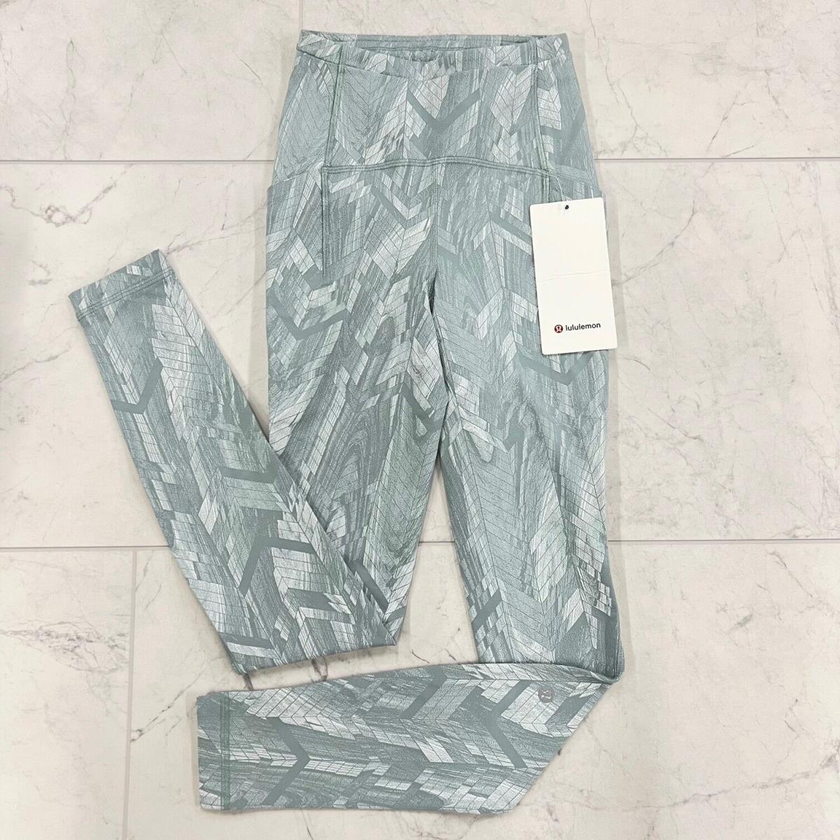 Lululemon Swift Speed High Rise Tight 28 Chevron Jacquard Size: 0