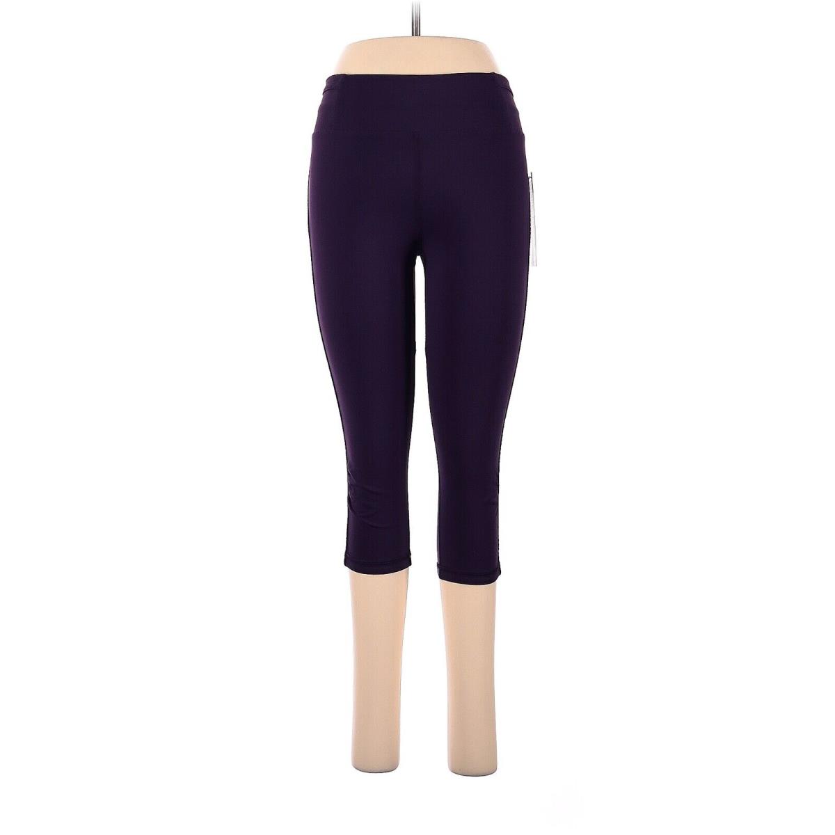 Lululemon Athletica Deep Zinfandel Real Quick Crop Leggings - US 6