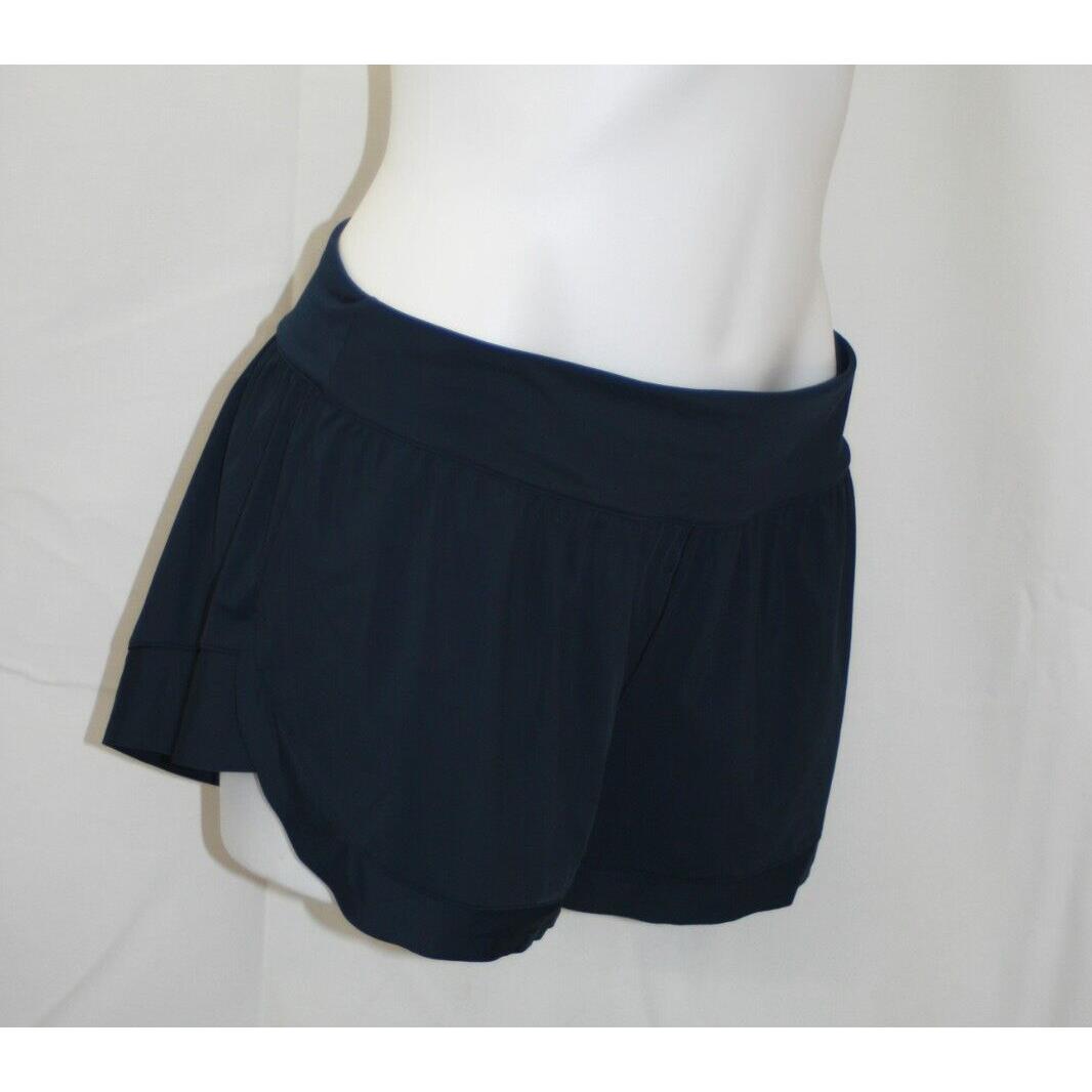 Lululemon Calm Tides Run Shorts 2.5 Esca True Navy Women`s LW7BB8S Sz: 10