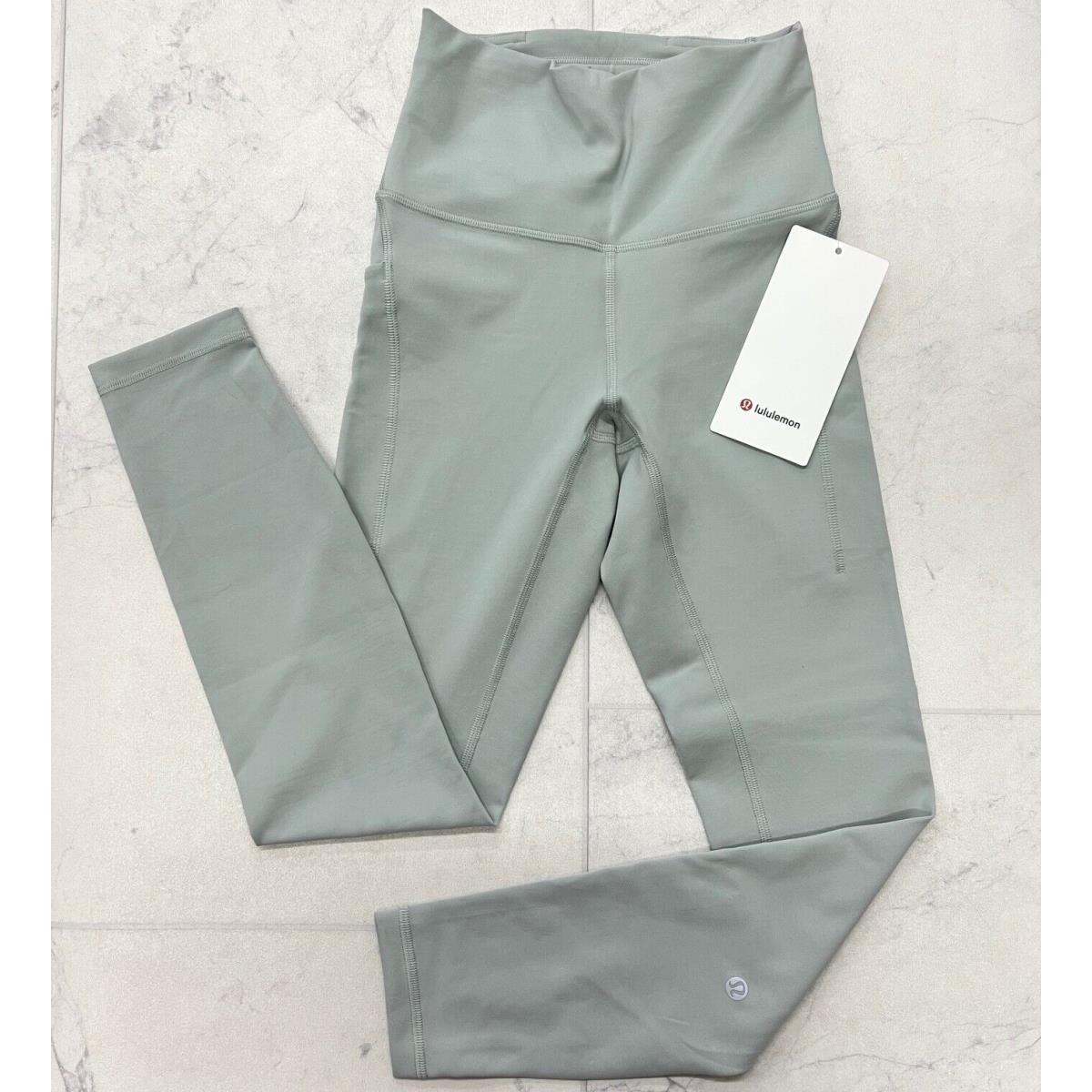 Lululemon Wunder Train HR Tight 25 Pockets In Jade Green Size: 4